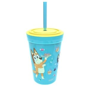 Zak! Bluey Tumbler Cup, Kids Tumbler Cup – 15.5 oz - NEW